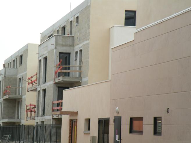  immeubles en construction, bd 14 juillet